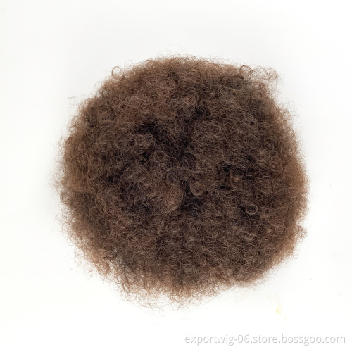 Afro Puff Drawstring Ponytail Black Kinky Curly Hair Bun Synthetic Afro Puff Hairpieces Clip In Hair Extensions